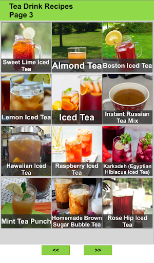 Tea Drink Recipes Screenshot 2