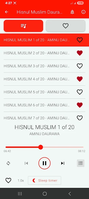 Hisnul Muslim Hausa Daurawa Screenshot 1