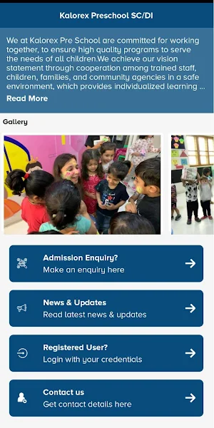 Kalorex Preschool Science City - Drive In Screenshot 0