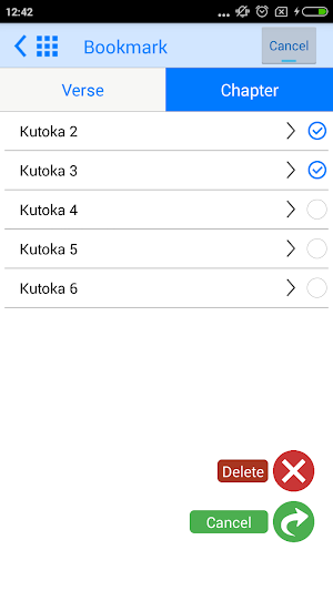 Swahili Bible Offline Screenshot 0