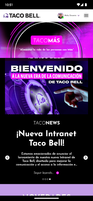 Taco-necta Screenshot 1