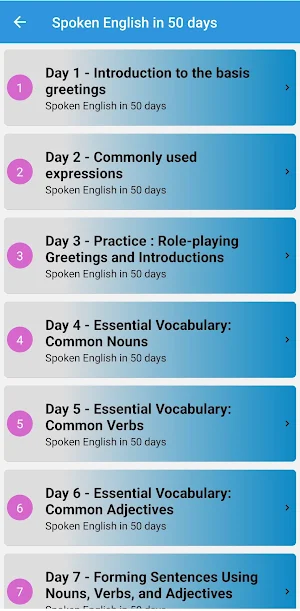 Spoken English Screenshot 3