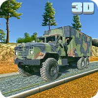 Army Truck Checkpost Drive 3D