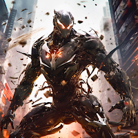 Super Hero Black Shadow spider