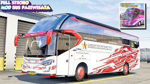 Mod Bus Pariwisata Full Strobo Screenshot 2