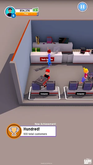 Tech Store - Business Tycoon Screenshot 2