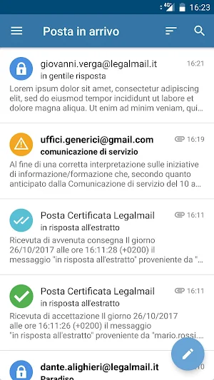 Legalmail Screenshot 0