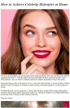 How To Do Celebrity Hairstyles Screenshot 2