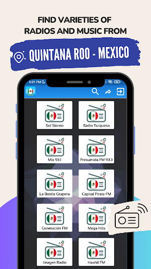 Radio Quintana Roo: Live Screenshot 1
