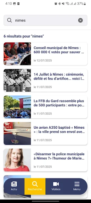 Le Réveil du Midi Screenshot 3