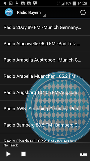 Radio Bayern 100+ Sender Screenshot 1