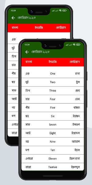কোরিয়ান ভাষা শিক্ষা কোর্স Screenshot 3