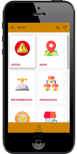 GlutenMap Screenshot 0