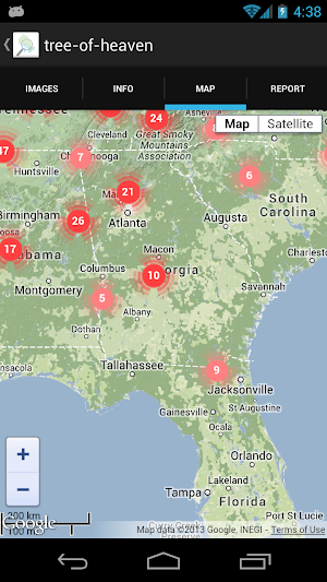 EDDMapS Ontario Screenshot 3