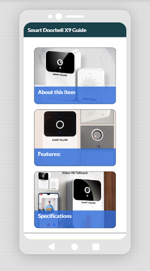 Smart Doorbell X9 app hints Screenshot 1