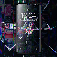 Broken Screen Wallpaper