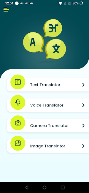 Camera Voice Text Translator Screenshot 0