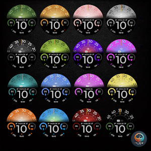 Color Flow - watch face Screenshot 2