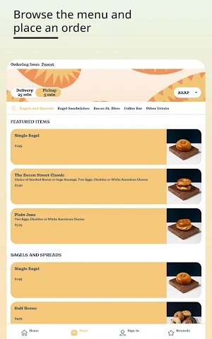 Bacon St. Bagels Screenshot 1