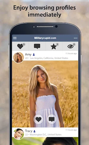 MilitaryCupid - Military Dating App Screenshot 1