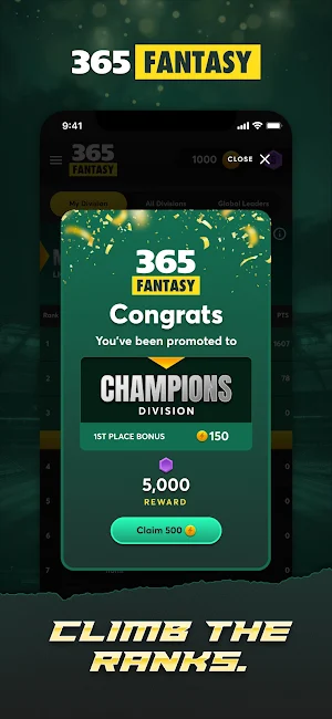 365 Fantasy Sports Screenshot 2
