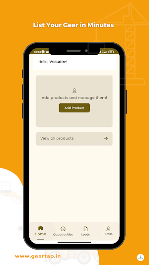 Geartap suppliers Screenshot 1