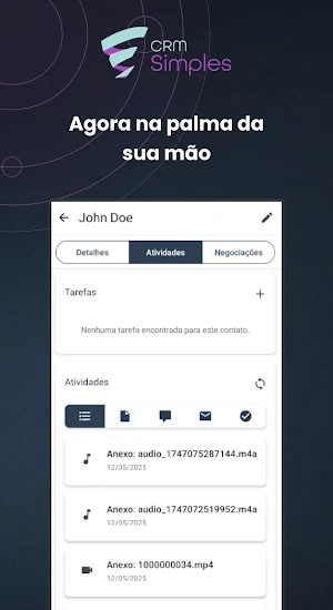 CRM Simples Screenshot 3