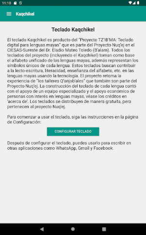 Teclado Kaqchikel Screenshot 3