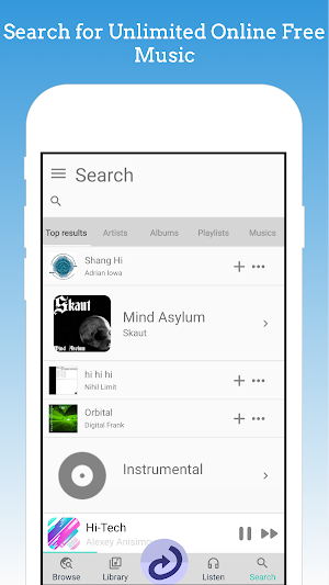 Music Loop Online Music Player Screenshot 0