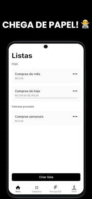 Lista de compras Mercado Ágil Screenshot 3