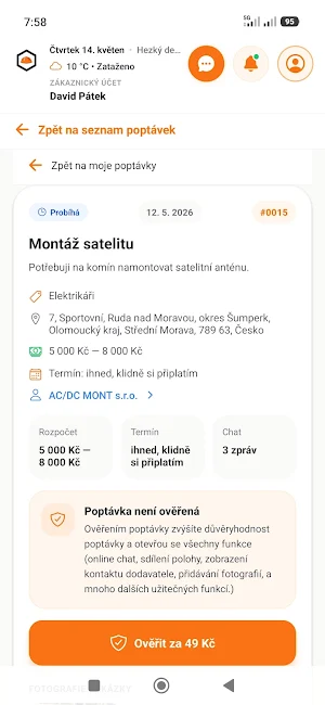 CraftBolt - zakázky-poptávky Screenshot 3