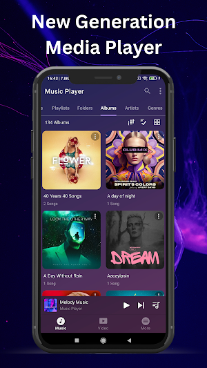 Music Player - Playing Mp3 Screenshot 1