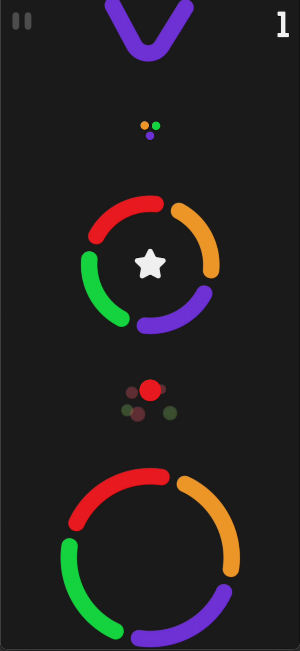 Color Pass Switch Color Puzzle Screenshot 1