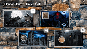 Horror Photo Frame Editor Screenshot 1