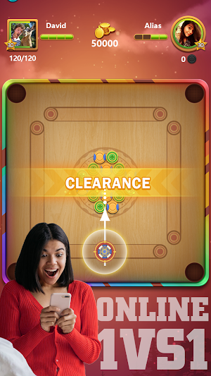 Carrom Super: Disc Game Screenshot 0