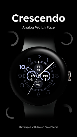 Crescendo - Analog Watch Face Screenshot 0