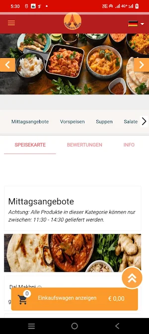 Namaste India Markt Indersdorf Screenshot 1