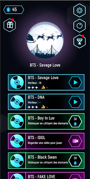 BTS & BLACK PINK Tiles Hop Ball - Neon EDM Rush Screenshot 0