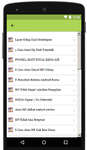 Belajar Sendiri Servis HP Offl Screenshot 1