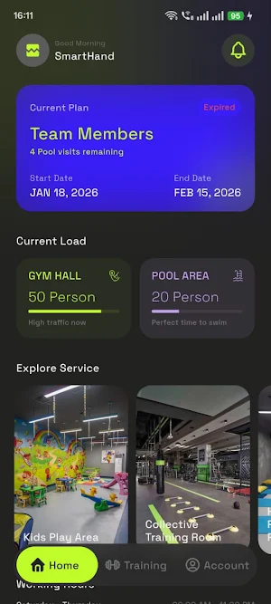LSC (Life Sport Center) Screenshot 1