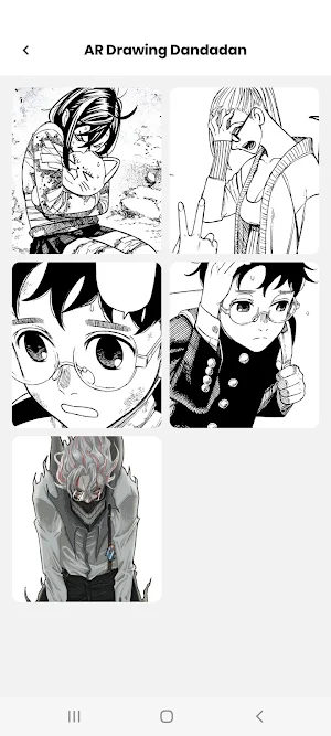 AR Drawing Dandadan Anime Screenshot 3