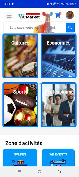 WE MARKET Screenshot 2