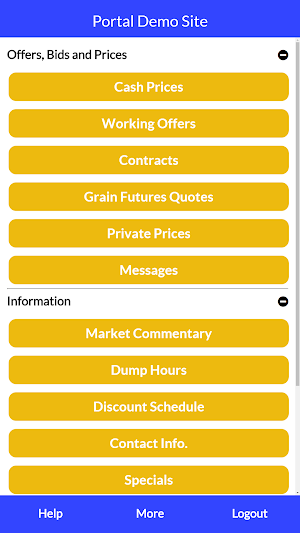 Fessenden Co-op Portal Screenshot 1