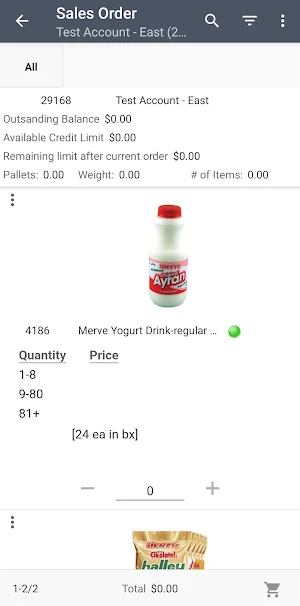 GMFoods Screenshot 2