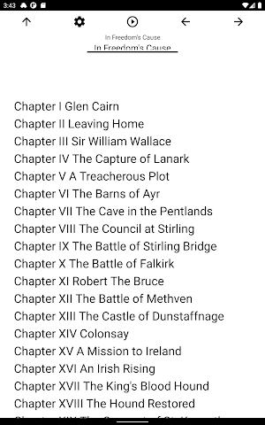 Book, In Freedom's Cause Screenshot 2