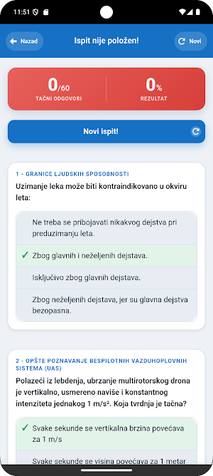 STS - Ispit za drona Screenshot 3