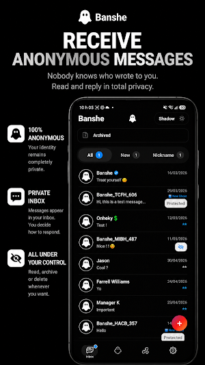 Banshe: Anonymous Chat Screenshot 0