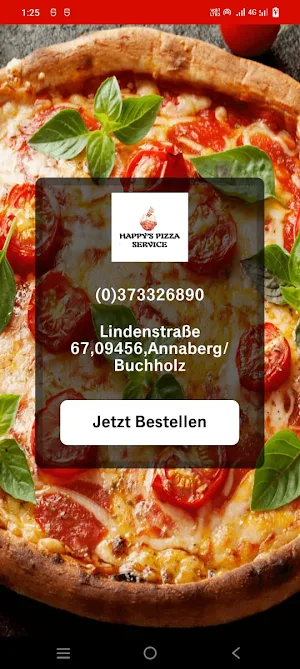 Happy Pizza Service Buchholz Screenshot 0