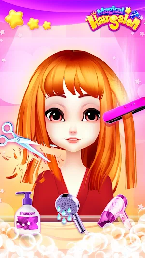 Magical Hair Salon: Girl Makeover Screenshot 3