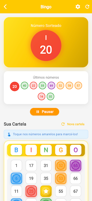 Bateu Bingo Screenshot 2